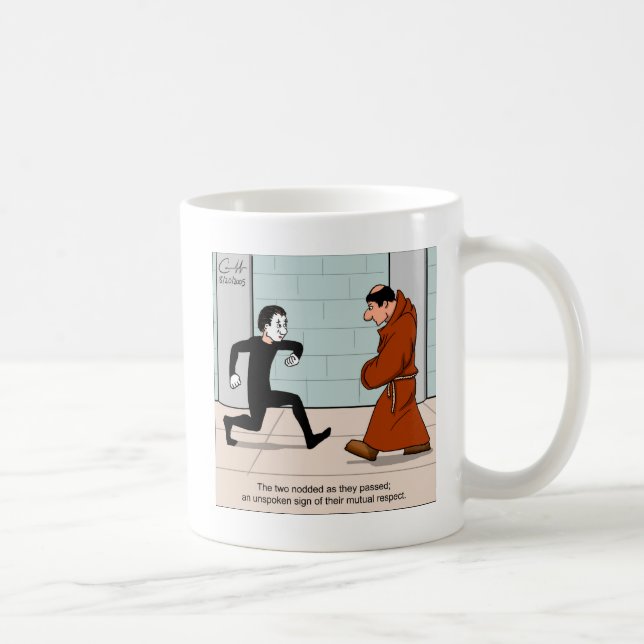 Taza De Café "Respeto silencioso" (Derecha)