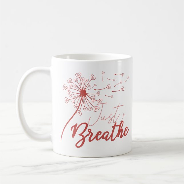 Taza De Café Respira amor (Izquierda)