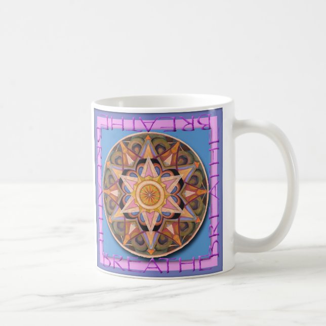 Taza De Café Respire en gratitud (Derecha)