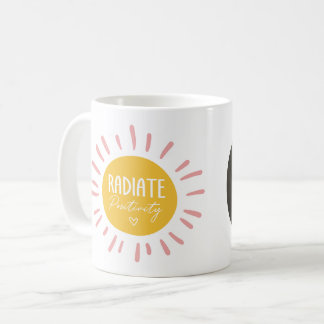 Taza De Café Resplandor de Positividad