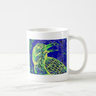 Taza De Café resplandor del día del cuervo