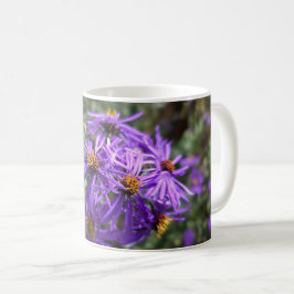 Taza De Café Resplandor Púrpura de Otoño