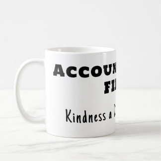 Taza De Café Responsabilidad primero, amabilidad segundo