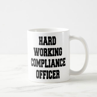 Taza De Café Responsable de cumplimiento de trabajo duro