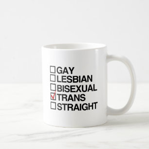TAZA DE CAFÉ RESPUESTA TRANSEXUAL