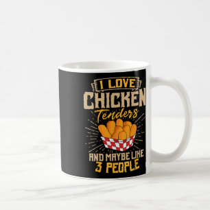 Taza De Café Restaurante Amante de la Comida de Pollo Frito Pla