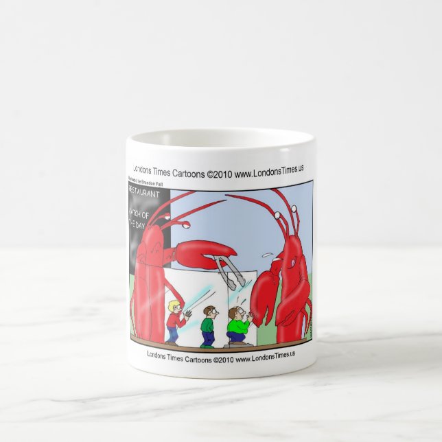 Taza De Café Restaurante Lobster Funny Tees Mugs & Gifts (Centro)