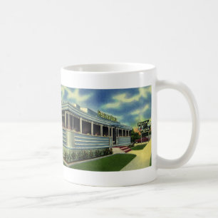 Taza De Café Restaurante Retro Clásico de los 50 Pelican Diner