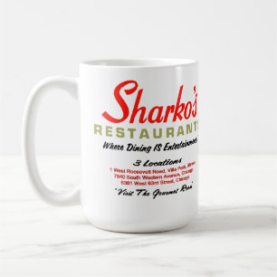 Taza De Café Restaurantes de Sharko, 3 ubicaciones, Illinois