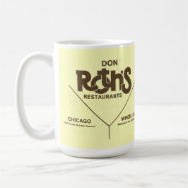 Taza De Café Restaurantes Don Roth, Chicago, Wheeling, IL