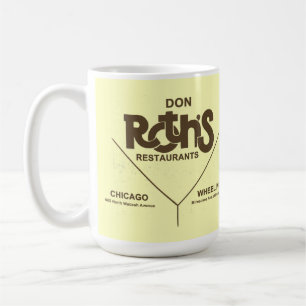 Taza De Café Restaurantes Don Roth, Chicago, Wheeling, IL