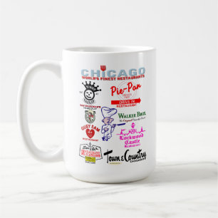Taza De Café Restaurantes favoritos de Chicagoland, v2.