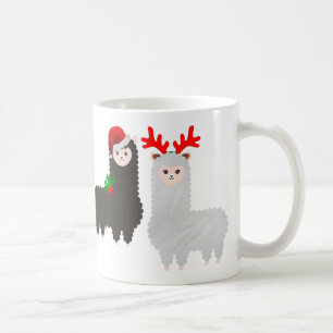 Taza De Café Resto de los navidades alpacas