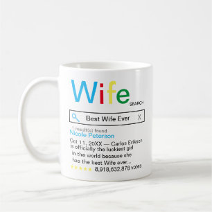 Taza De Café Resultado del motor de búsqueda de la mejor esposa