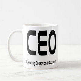 Taza De Café Resultados excepcionales de la creación del CEO