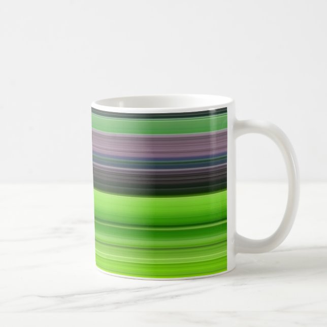 Taza De Café Resumen #1: Lime y gris (Derecha)