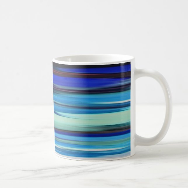 Taza De Café Resumen #2: Azul borroso (Derecha)