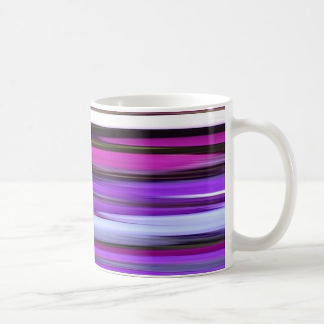 Taza De Café Resumen #2: Desenfoque morado (Derecha)