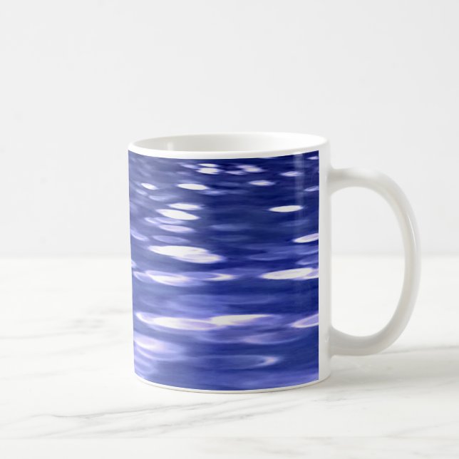 Taza De Café Resumen #3: Brillo azul (Derecha)