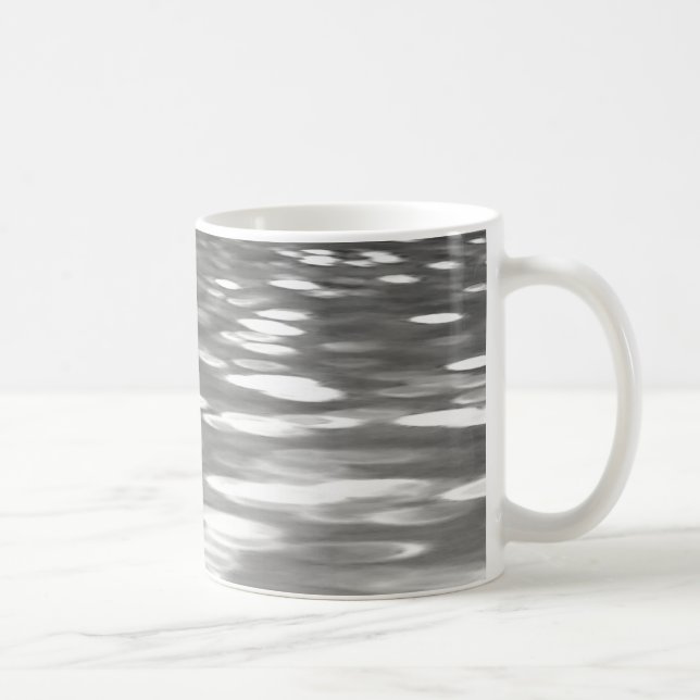 Taza De Café Resumen #3: Brillo gris plateado (Derecha)