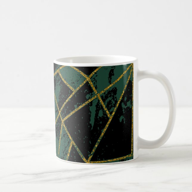 Taza De Café Resumen #941 Verde (Derecha)