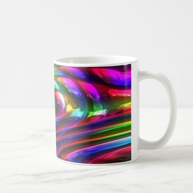 Taza De Café Resumen Art 14 Mug (Derecha)