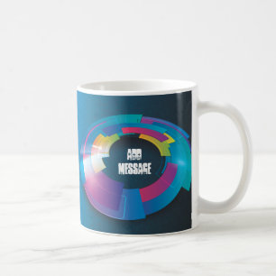 Taza De Café Resumen Art 2 Mug