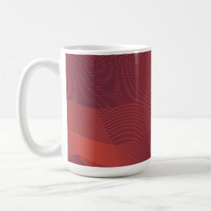 Taza De Café Resumen, arte gráfico geométrico moderno de moda