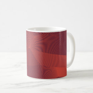 Taza De Café Resumen, arte gráfico geométrico moderno de moda