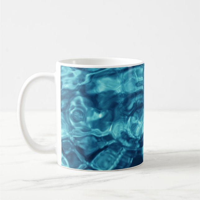 Taza De Café Resumen azul (Izquierda)