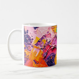 Taza De Café Resumen de antecedentes artísticos. Pintura de ace