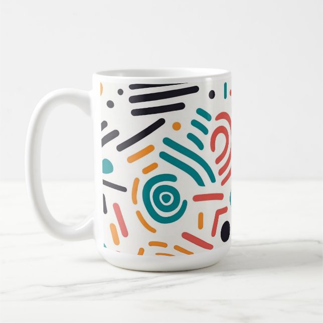 Taza De Café Resumen de Art Mug (Izquierda)