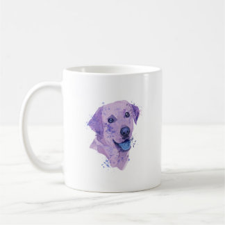 Taza De Café Resumen de arte de labrador