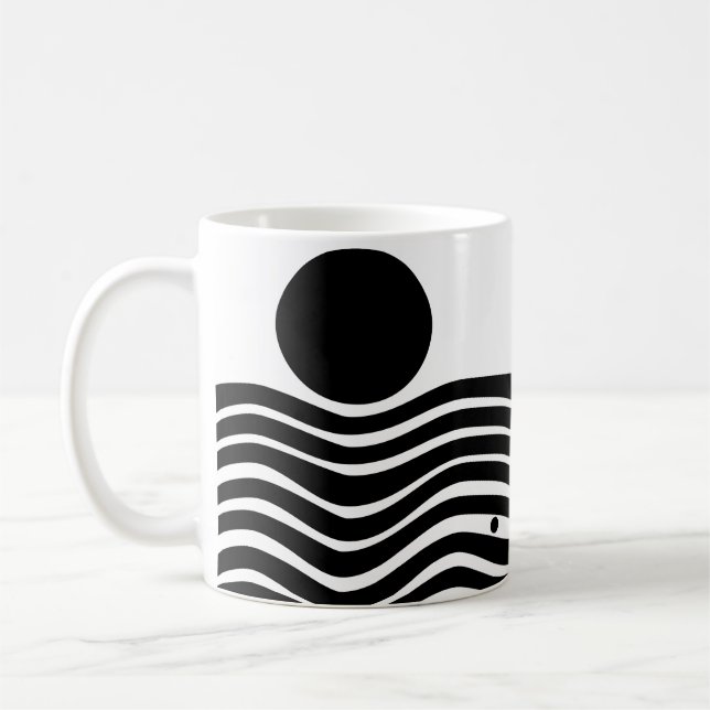Taza De Café Resumen de Bauhaus (Izquierda)
