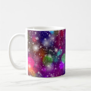 Taza De Café Resumen de Bokeh multicolor Background-25363