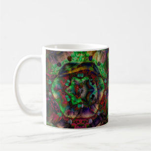 Taza De Café Resumen de brote de flores de bonito