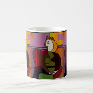 Taza De Café Resumen de caras, añadir texto,