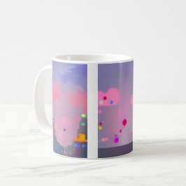 Taza De Café Resumen de Cityscape Mug