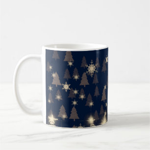 Taza De Café Resumen de copos de nieve. 2.º ilustracion. Santís