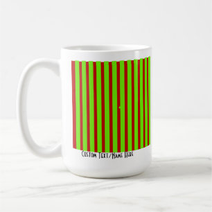 Taza De Café Resumen de cuatro bandas de plantilla de Collage d