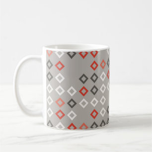 Taza De Café Resumen de diseño de patrones geométricos, arte, f
