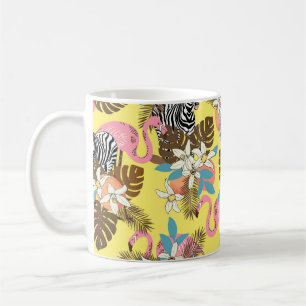 Taza De Café Resumen de fondo animal sin soldadura pintado a ma
