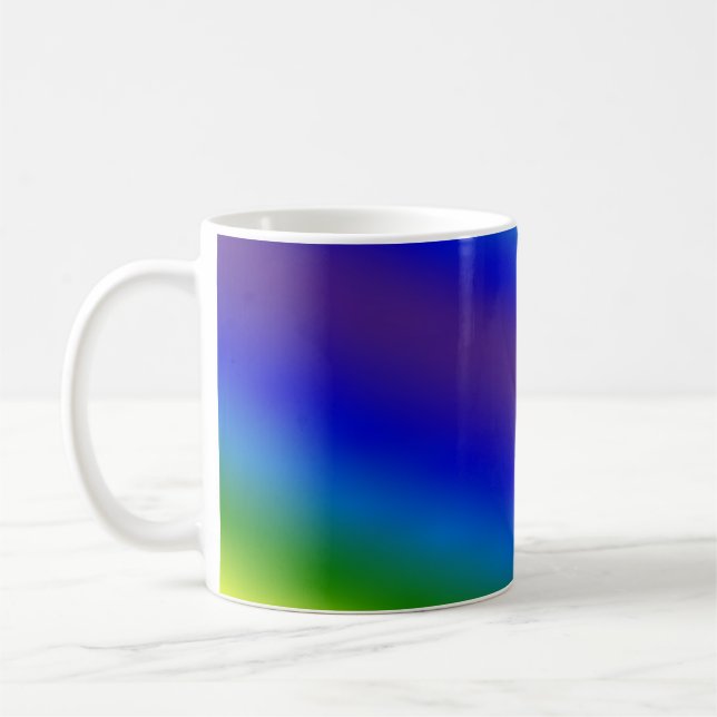 Taza De Café Resumen de fondo de malla de gradiente borroso en  (Izquierda)
