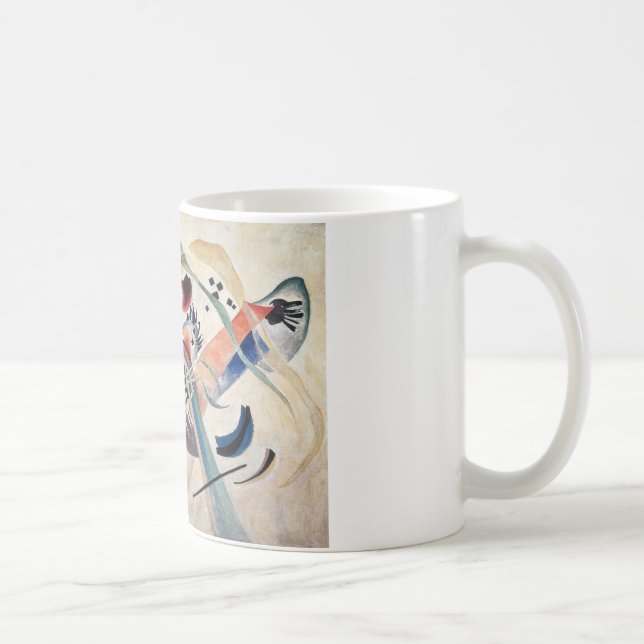 Taza De Café Resumen de la composición de Kandinsky (Derecha)
