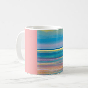 Taza De Café Resumen de la fusión de "Fuchsia"