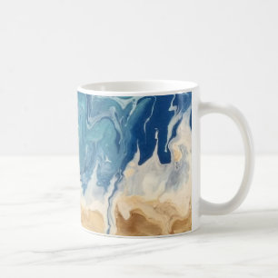 Taza De Café Resumen de la playa Café de Arte Mug