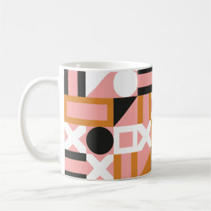 Taza De Café Resumen de las formas geométricas sin soldadura