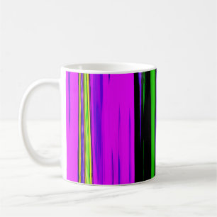 Taza De Café Resumen de las franjas de Mardi Gras