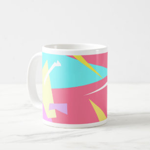 Taza De Café Resumen de los colores de las vibraciones positiva