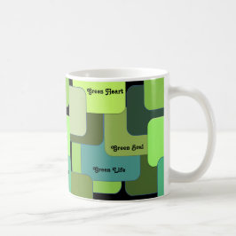 Taza De Café Resumen de motivación favorable al medio ambiente